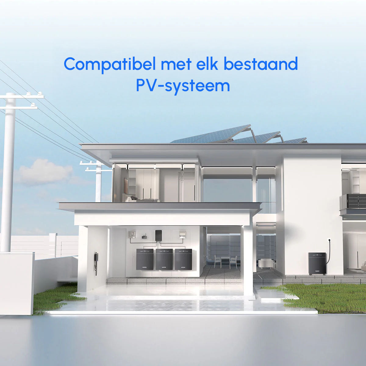 Marstek – Plug & Play Thuisbatterij 5.12 kWh (Incl. P1 Meter)